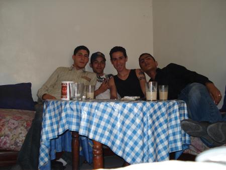 adnan mus mwa � amine ( de gauche a droite )